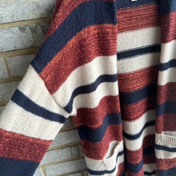 Knox Rose Multicolor Striped Cardigan - Picture 5 of 6